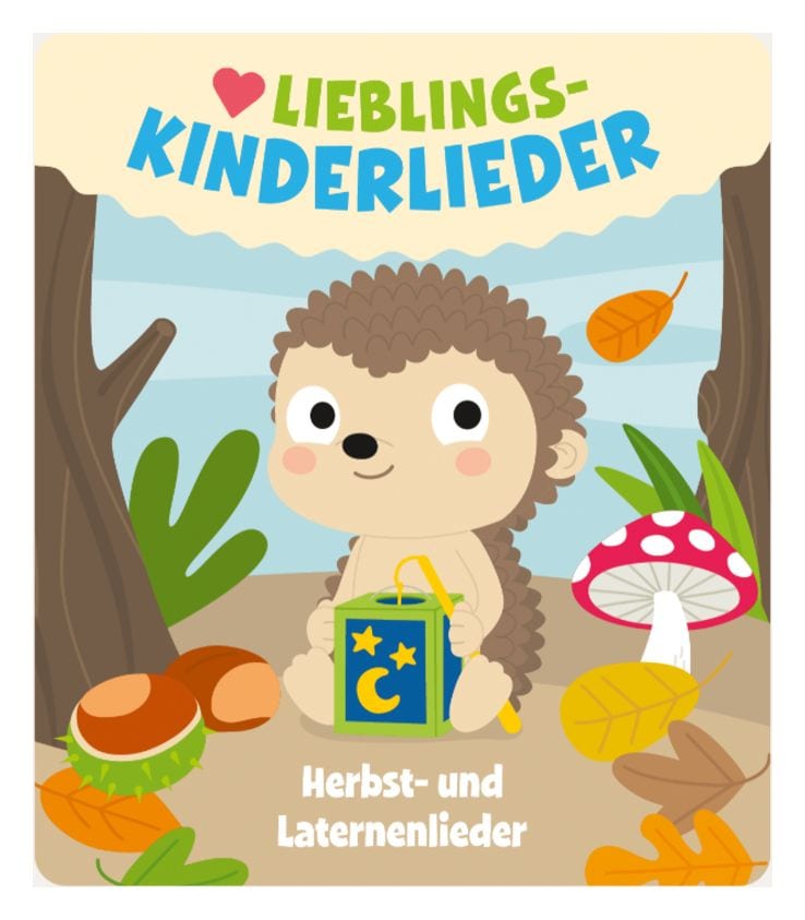 11001037 Lieblings-Kinderlieder: Herbst- und Laternenlieder 50 min  (Beige, Braun, Gelb) 