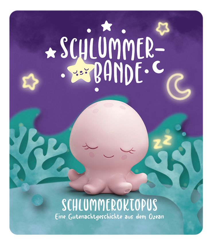 11001329 Schlummeroktopus - Gutenachtgeschichte aus dem Ozean 40 min  (Pink) 