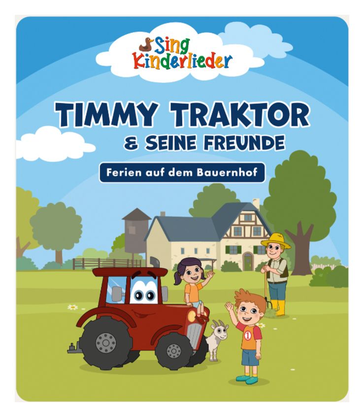 11001567 Sing Kinderlieder - Timmy Traktor und seine Freunde 60 min  (Rot) 
