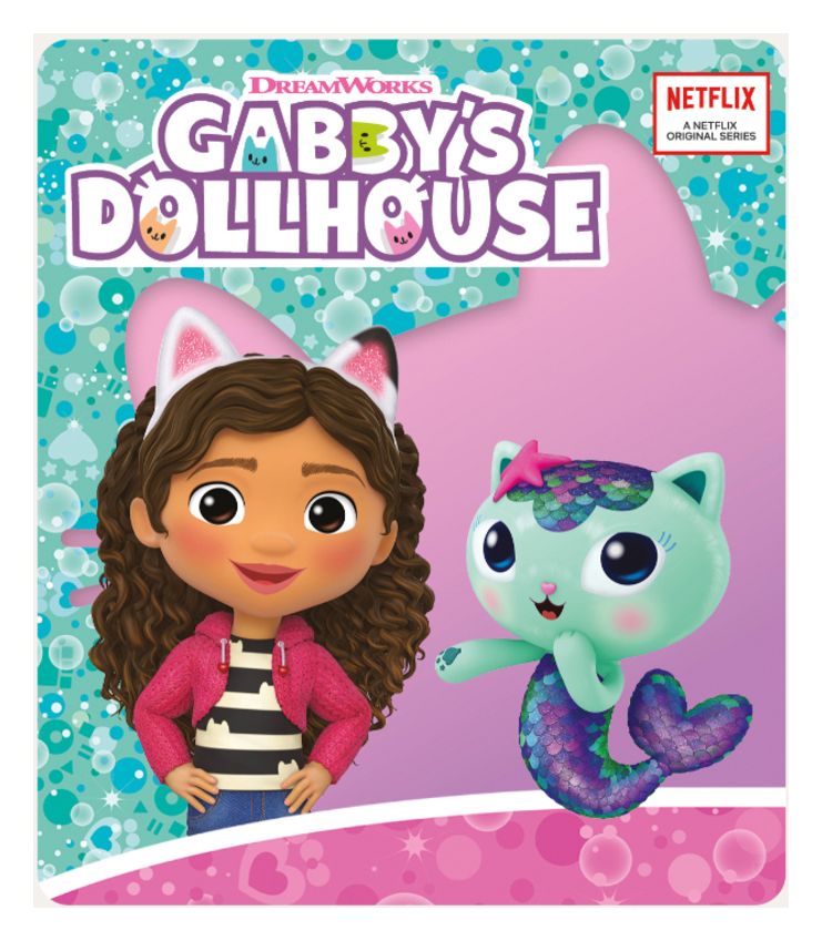 11001623 Gabby's Dollhouse Mercat 50 min  (Mehrfarbig) 