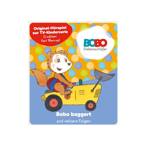 11002281 Bobo Siebenschläfer: Bobo baggert und weitere Folgen  (Mehrfarbig) 
