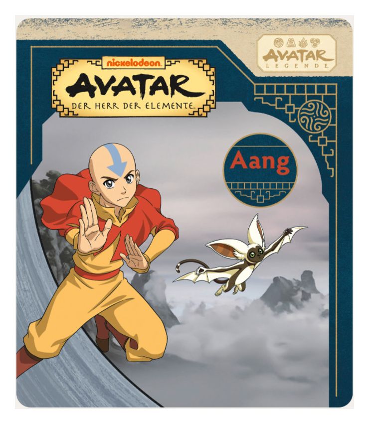11003606 Avatar - Herr der Elemente 58 min (Rot, Gelb, Braun, Beige, Weiß, Grau) 
