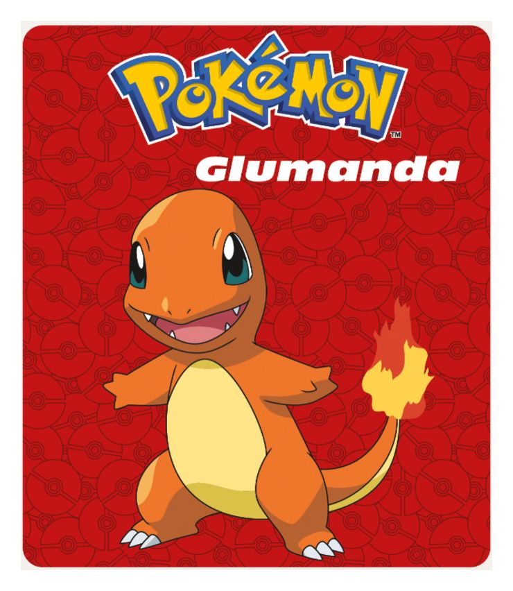 11003817 Pokemon - Glumanda 77 min (Schwarz, Gelb, Rot, Weiß) 