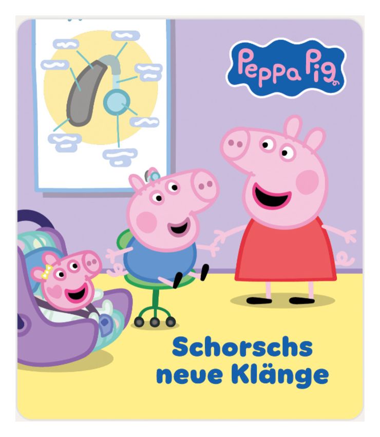 11003835 Peppa Pig - Schorschs neue Klänge 49 min (Pink, Grün, Schwarz, Weiß, Blau) 