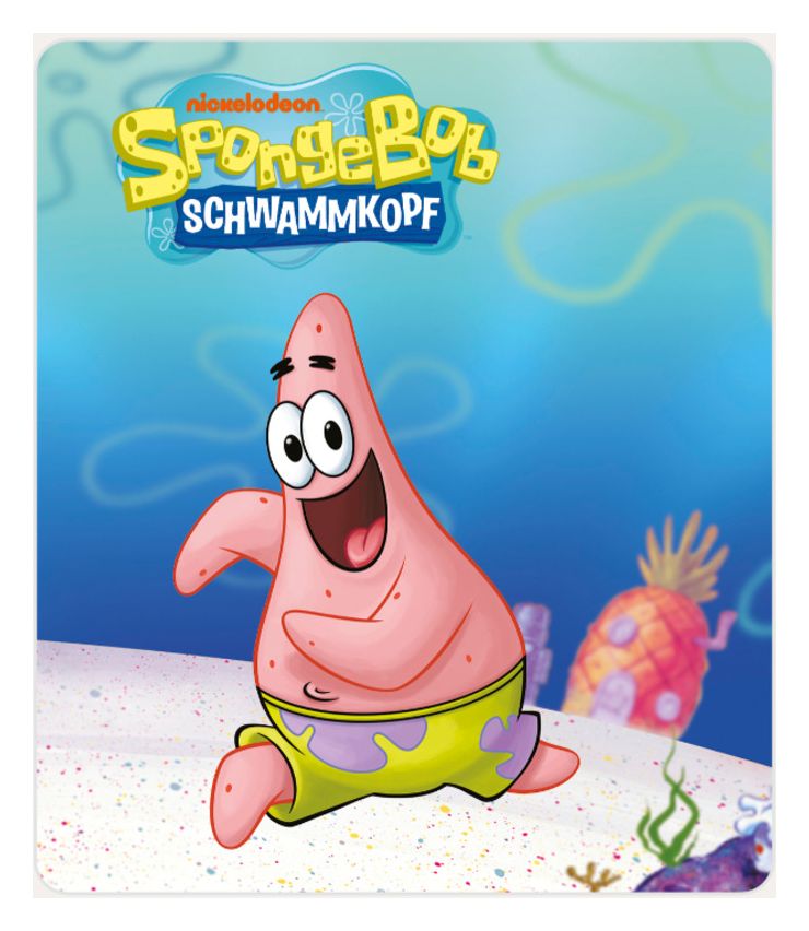 11003897 SpongeBob Schwammkopf: Patrick der Postbote und weitere Abenteuer 62 min (Pink, Grün, Weiß, Schwarz, Violett) 