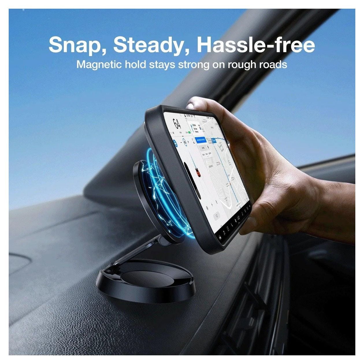Pstand Cover für Apple iPhone 16 Pro Max  (Grau) 