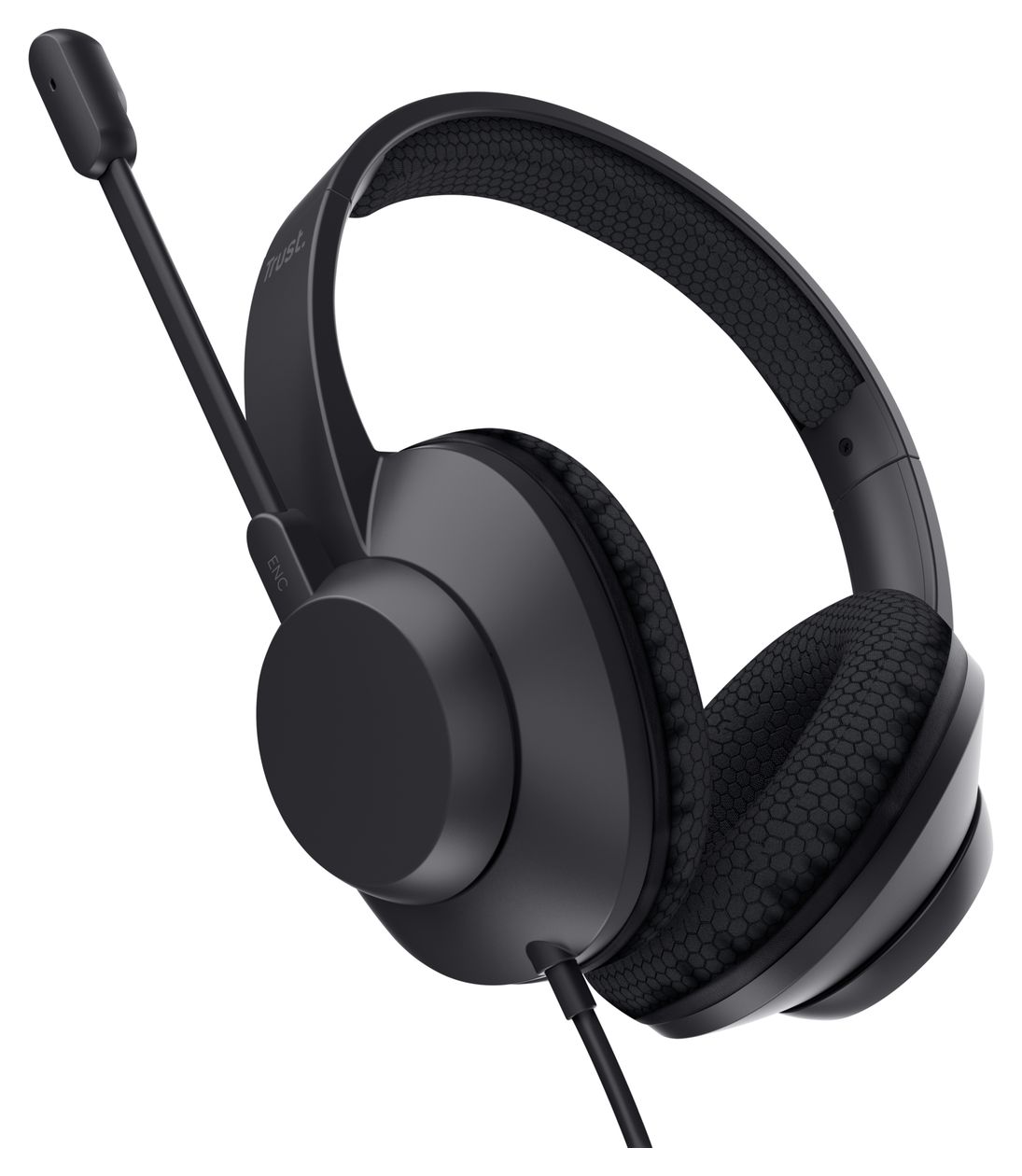 Ayda Max Over Ear Kopfhörer Kabelgebunden USB Type-C / USB Type-A  (Schwarz) 