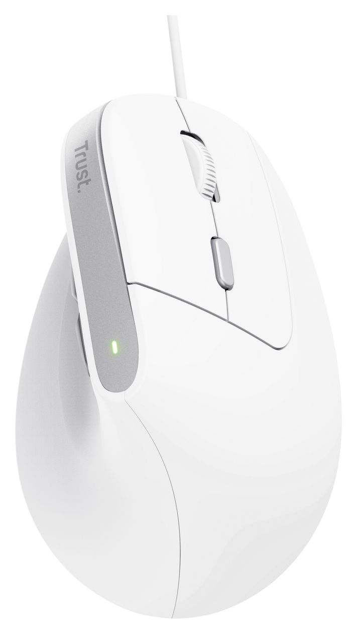 Bayo II 2400 DPI Büro Maus Optisch  (Weiß) 
