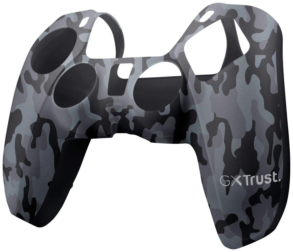 GXT748 Controller Skin Gaming-Controllergehäuse PlayStation 5 (Schwarz, Grau) 