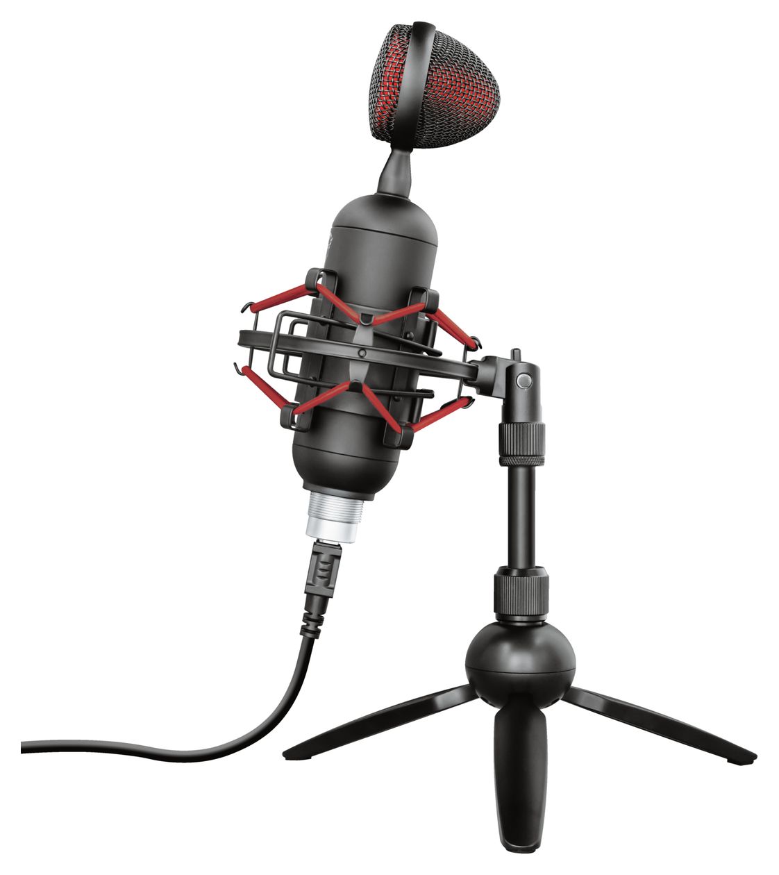 GXT244 Buzz Kabelgebunden PC-Mikrofon 48 kHz USB  (Schwarz, Rot) 