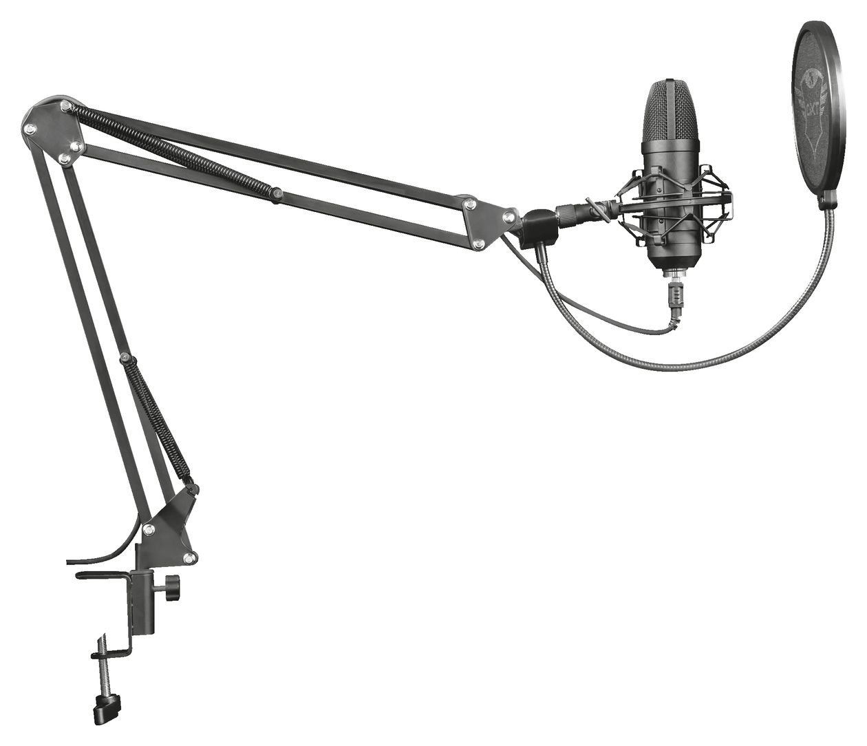 GXT252+ Emita kabelgebunden Studio-Mikrofon USB  (Schwarz) 