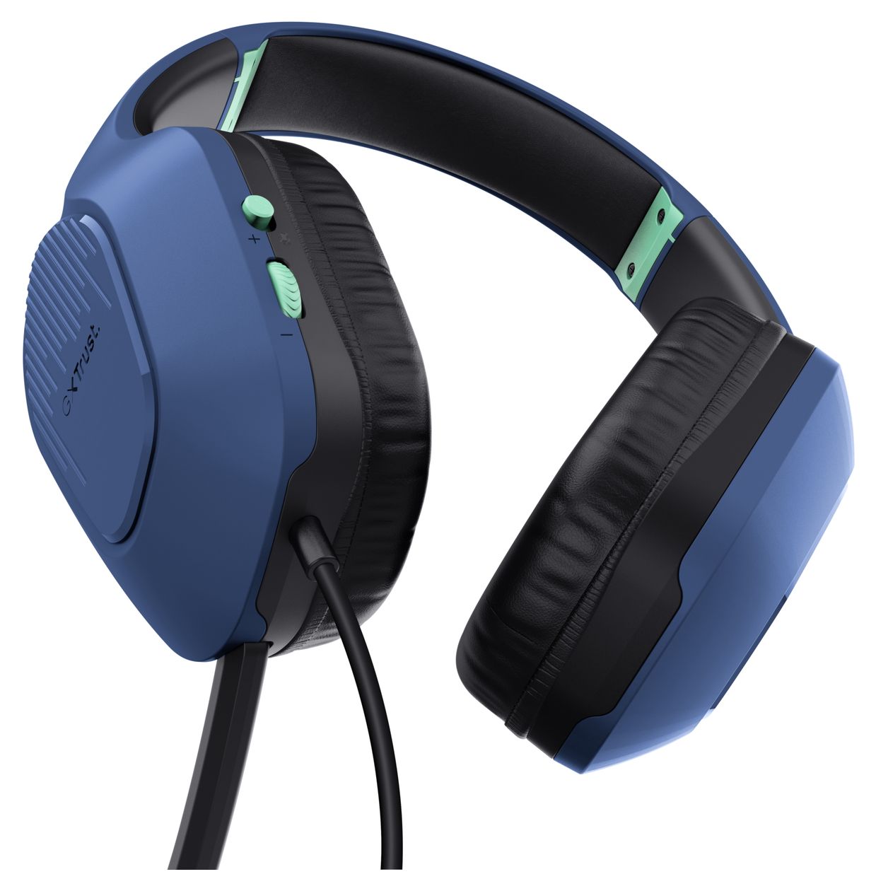 GXT415B Zirox Over Ear Kopfhörer Kabelgebunden  (Blau) 