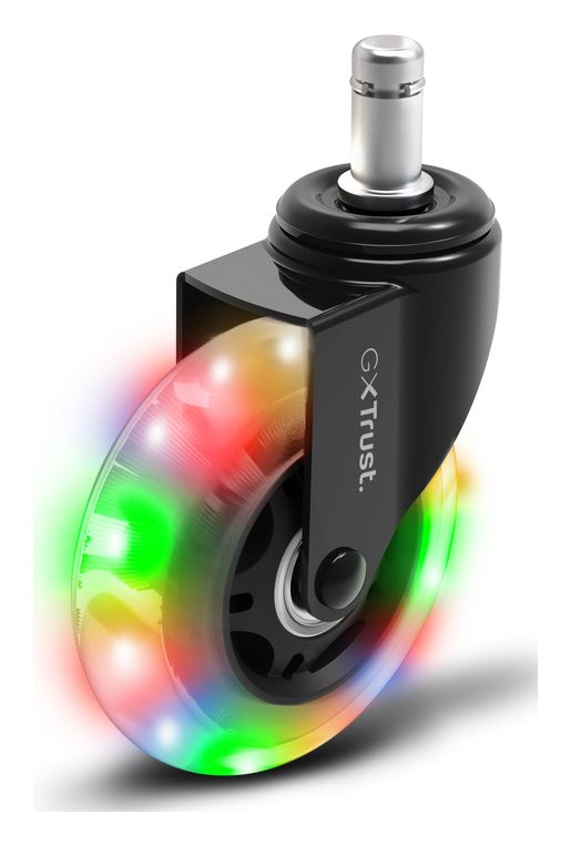 GXT701 Gel Rollen für Gaming-Stuhl Nachlaufrad  (Schwarz) 