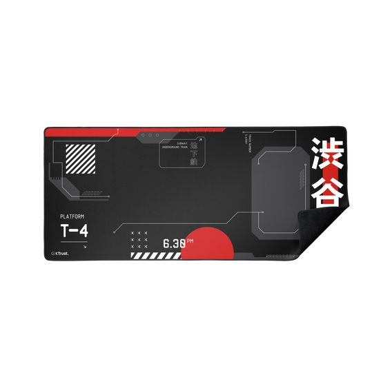 GXT759 XXL Mauspad  (Schwarz, Rot) 