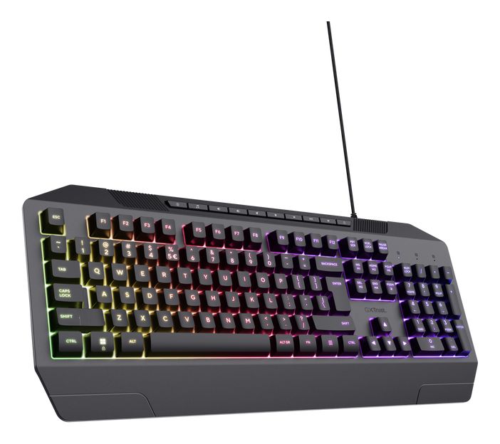 GXT836 EVOCX RGB-LED Gaming Tastatur USB  (Schwarz) 