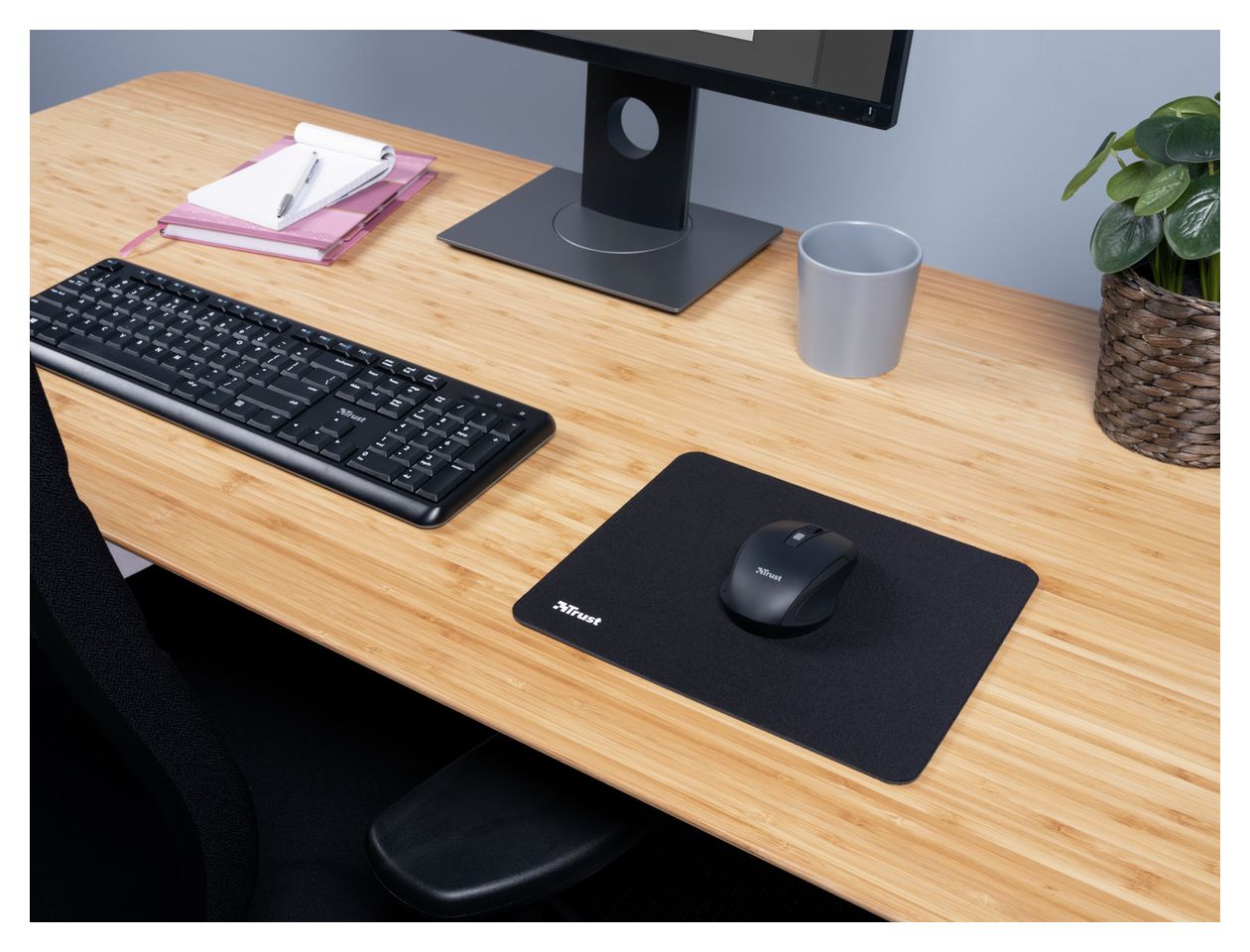 Mousepad M Mauspad  (Schwarz) 