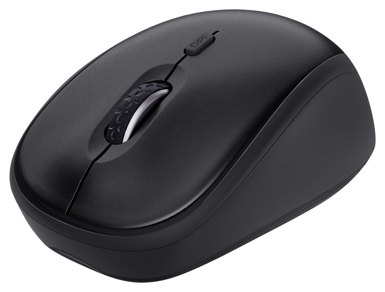 Ody II Tastatur-Maus-Set Büro Tastatur QWERTZ RF Wireless  (Schwarz) 