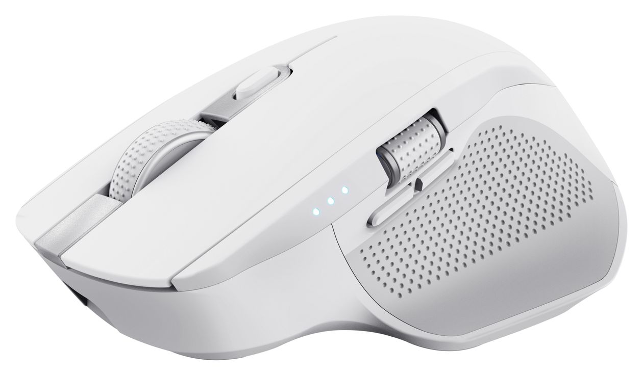 Ozaa+ 3200 DPI Büro Maus Optisch  (Weiß) 