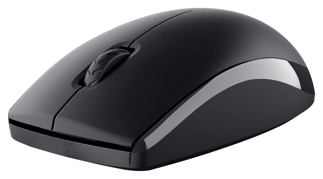 Primo Büro Tastatur RF Wireless  (Schwarz) 