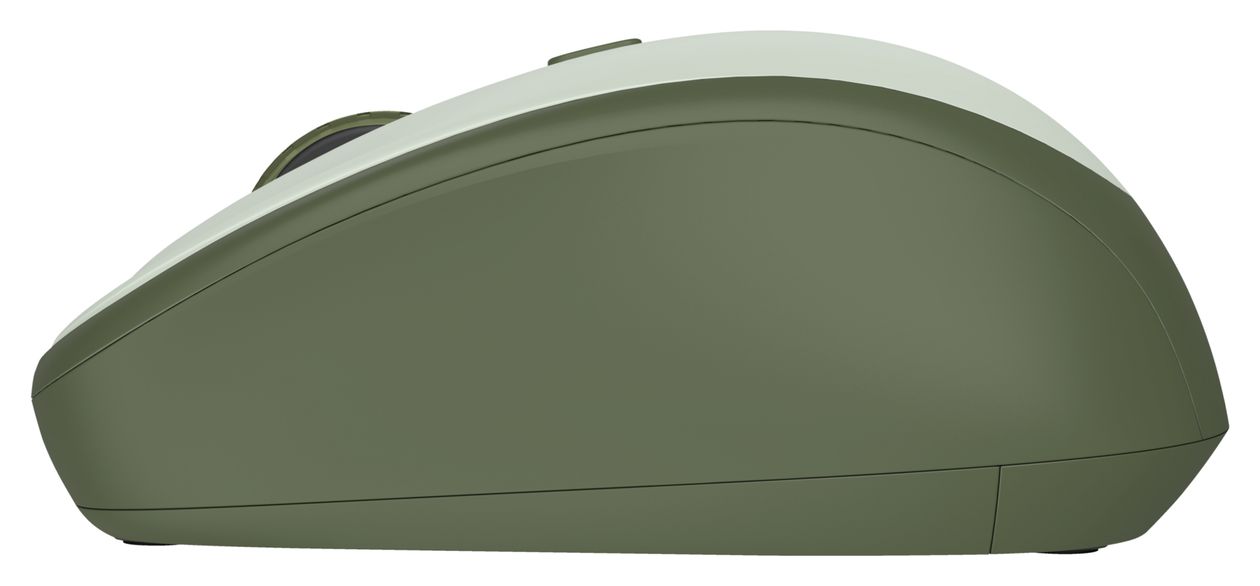 Yvi+ 1600 DPI Büro Maus Optisch  (Schwarz, Grün) 