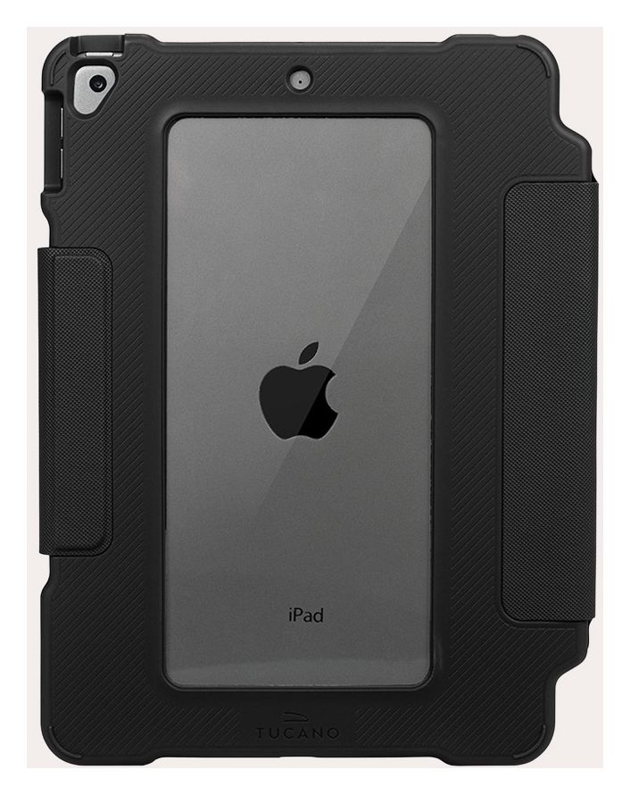 Alunno Folio aus Kunststoff für Apple iPad 7./8./9.Gen bis 25,9 cm (10.2") (Schwarz) 