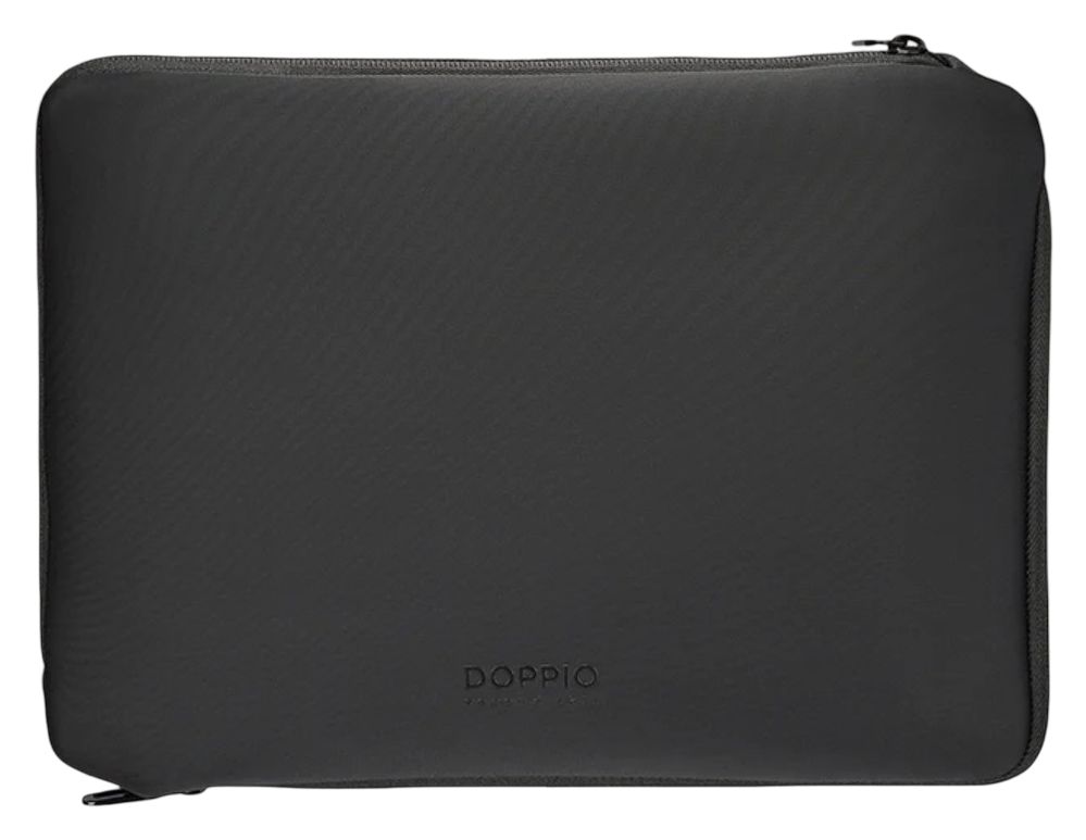 Doppio Notebook-Sleeve bis 40,6 cm (16") (Schwarz) 