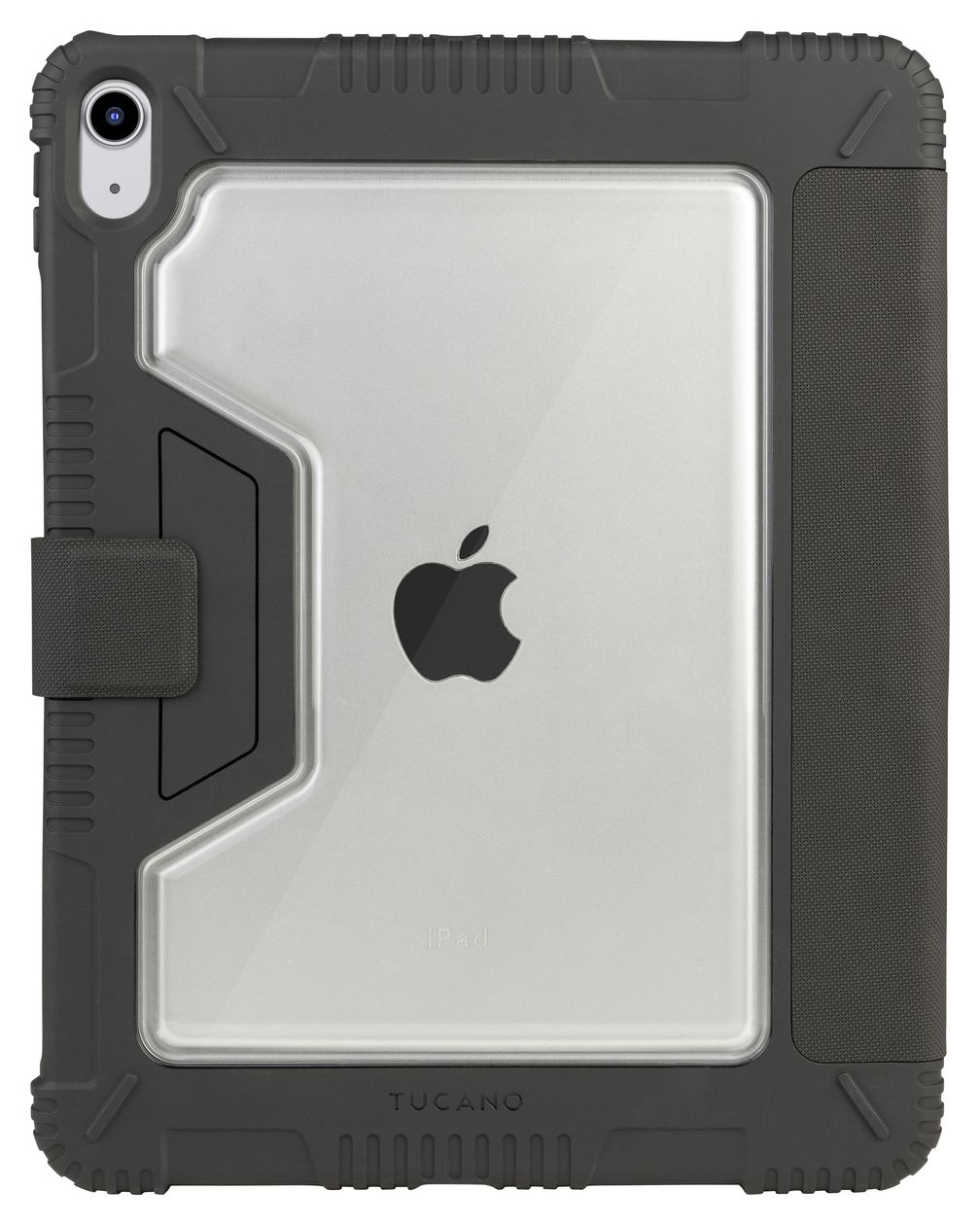Educo Folio aus Kunststoff für Apple iPad 10.9" 10th gen 2022 iPad A16 (2025) bis 27,7 cm (10.9") mit Magnetverschluss (Schwarz) 