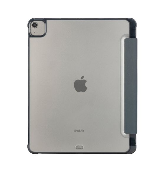 Satin Folio aus Kunststoff für Apple iPad Air 13 Zoll M2/M3 bis 33 cm (13") Schockresistent (Dunkelblau) 