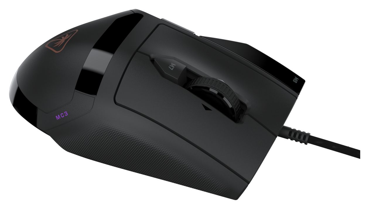 Command Series MC3 Wired 30000 DPI Gaming Maus Optisch  (Schwarz) 