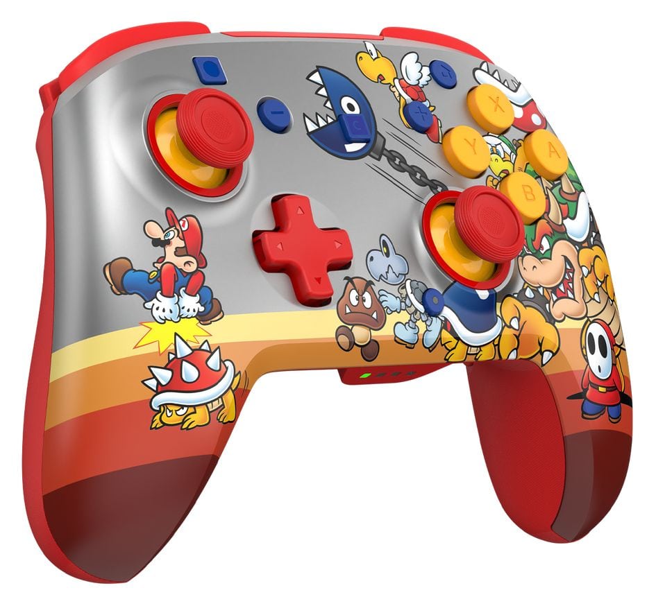 Rematch Wireless Controller Super Mario: Koopa Troop Gamepad für Nintendo Switch, Nintendo Switch 2, Nintendo Switch Lite, Nintendo Switch OLED  (Mehrfarbig) 