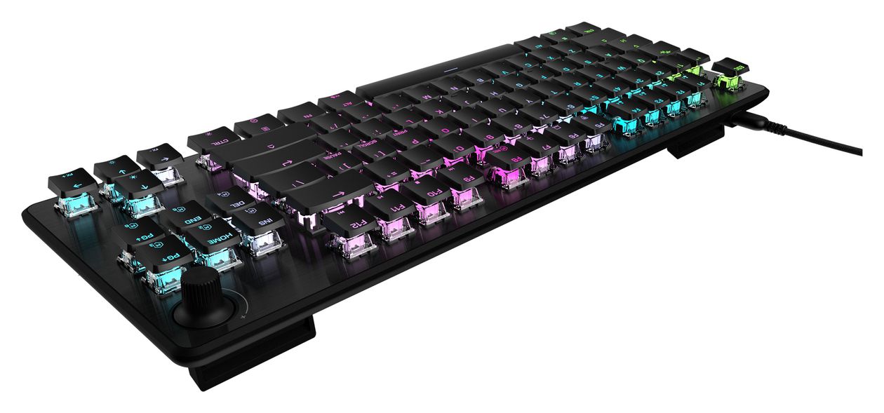 Vulcan II TKL RGB Tenkeyless RGB-LED Gaming Tastatur USB  (Schwarz) 