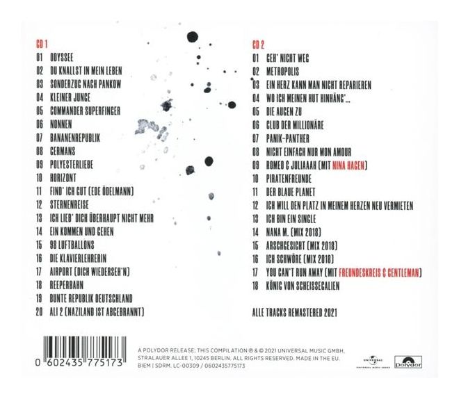 Udo Lindenberg - Udo LIndenberg - 75 Jahre Panik (2CD) 