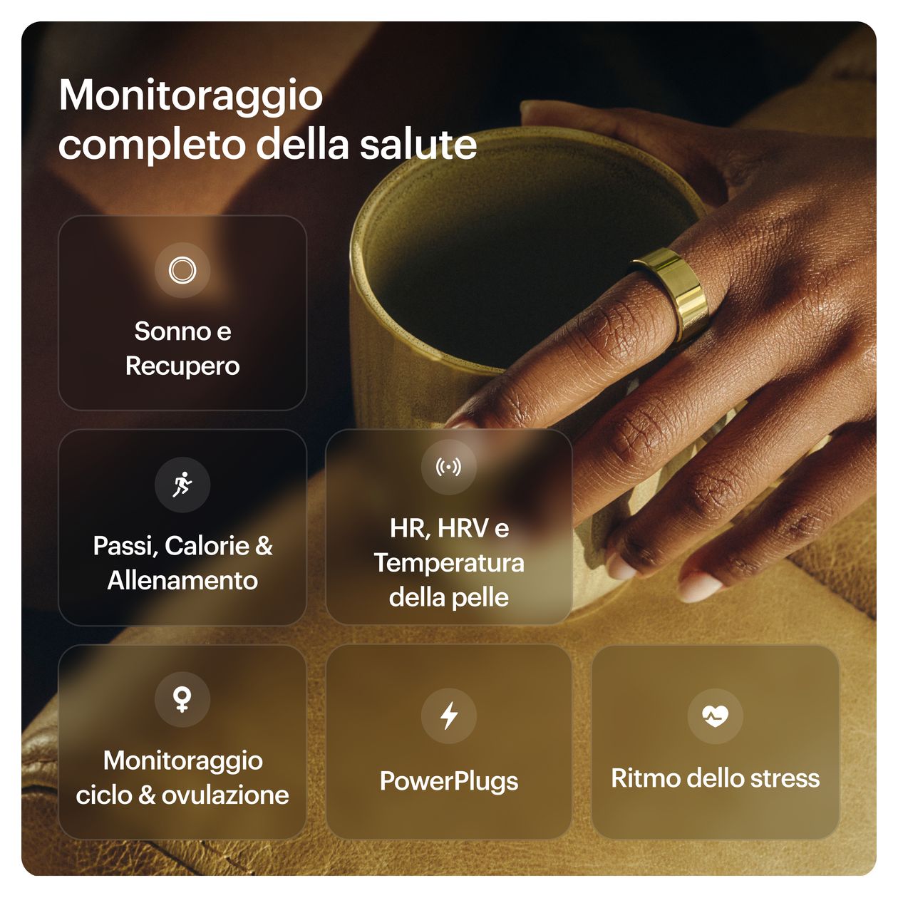 Ring AIR Smart Ring  (Titan) 