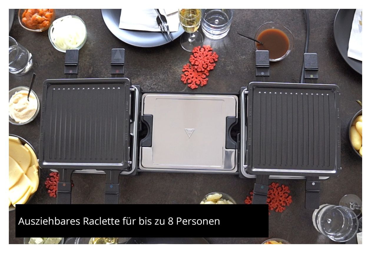 48755 Raclette Extendable 8 Person(en) 1300 W 