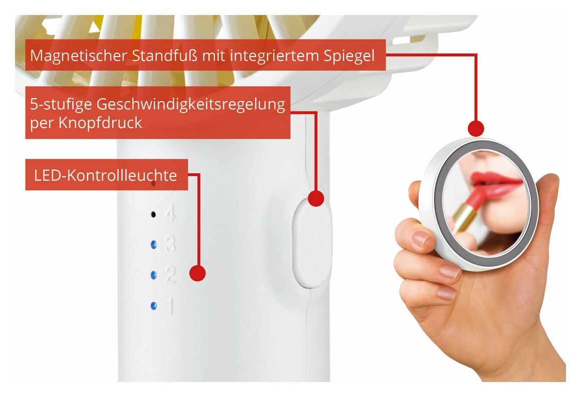 86620 Breezy II Handventilator  (Weiß) 