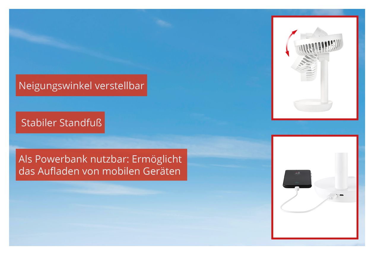 TISCHVENTILATOR Breezy 86710 