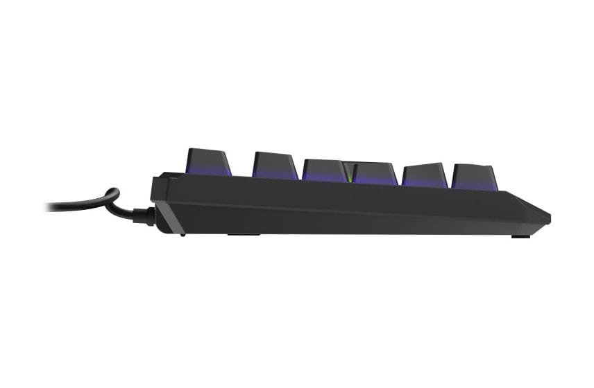 Exodus 220 TKL RGB-LED Gaming Tastatur USB  (Schwarz) 