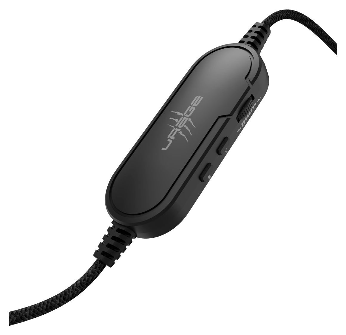 SoundZ 800 7.1 V2 Ohraufliegender Kopfhörer Kabelgebunden USB Typ-A  (Schwarz) 