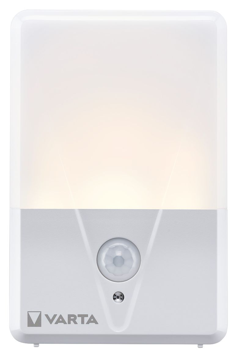 Motion Sensor Night Light Twin Pack Warmweiß Batterie  (Weiß) 
