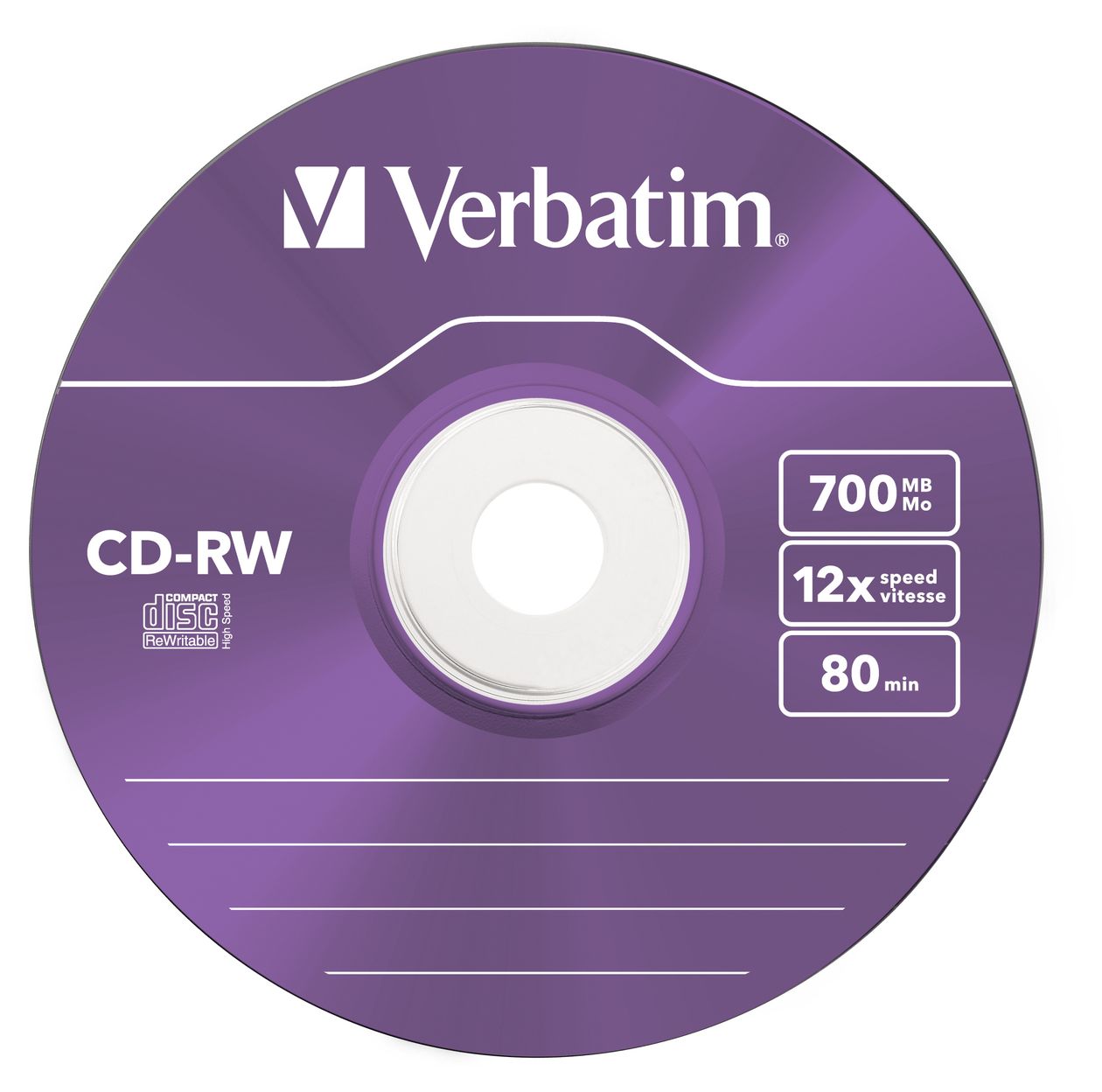 CD-RW Colour 12x 