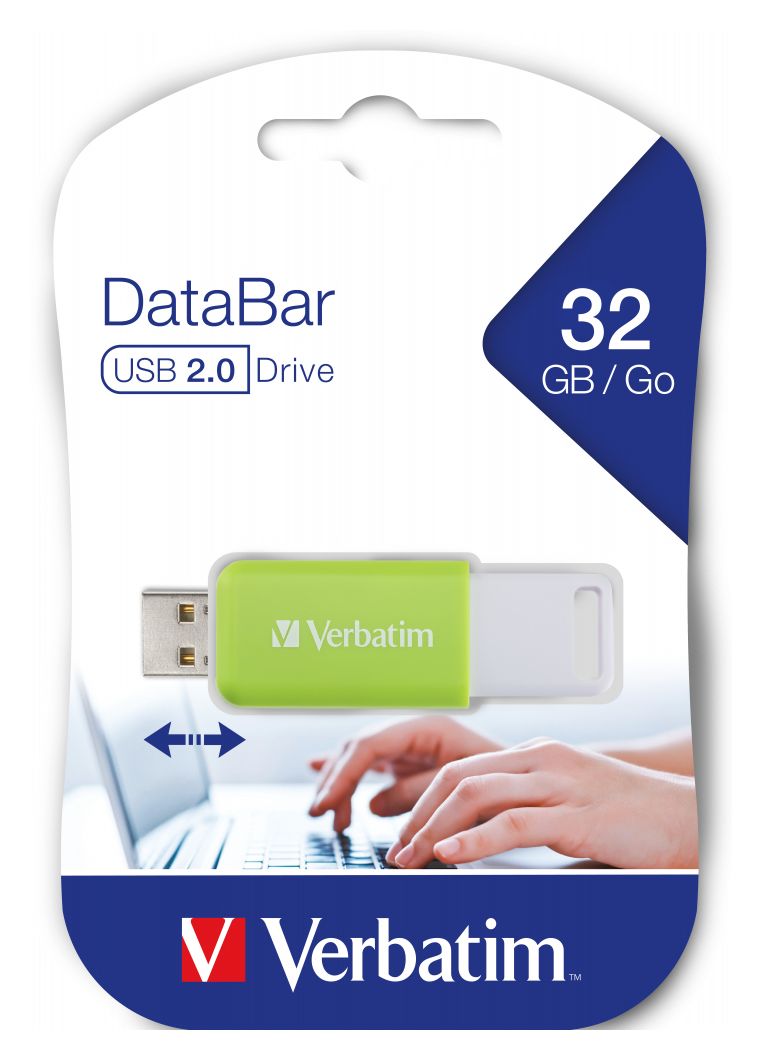 DataBar USB Typ-A Stick 32 GB  (Grün) 