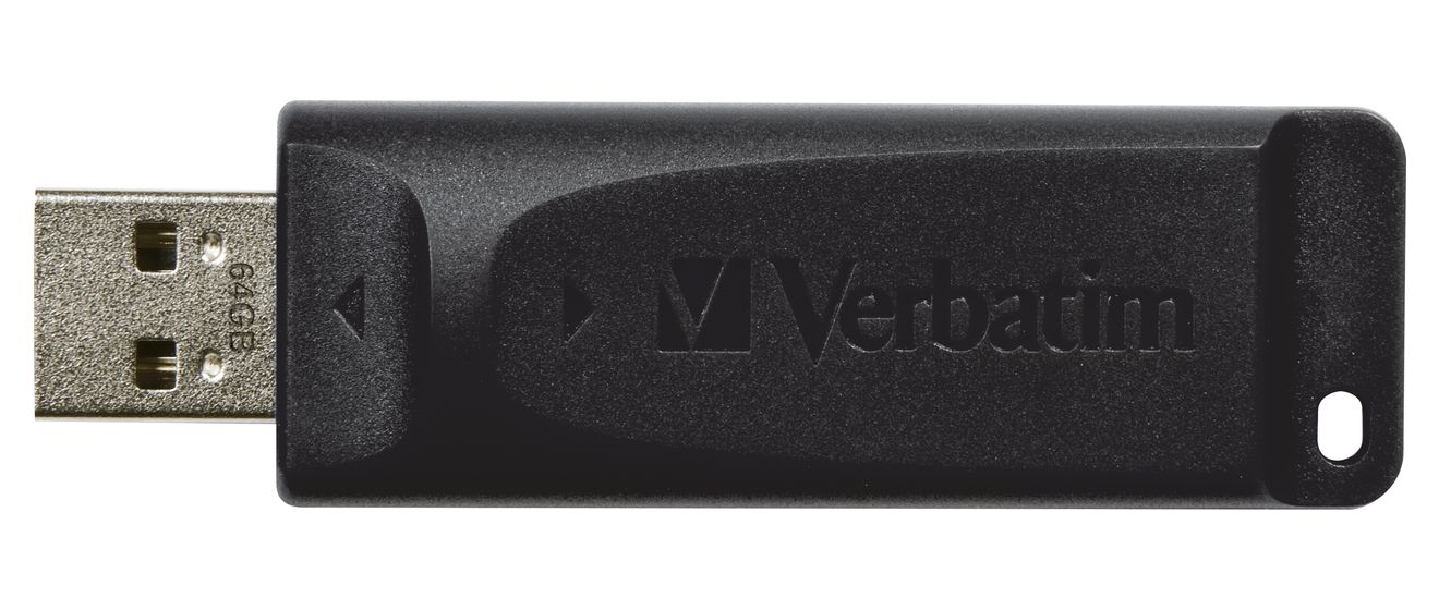 Slider USB Typ-A Stick 64 GB  (Schwarz) 