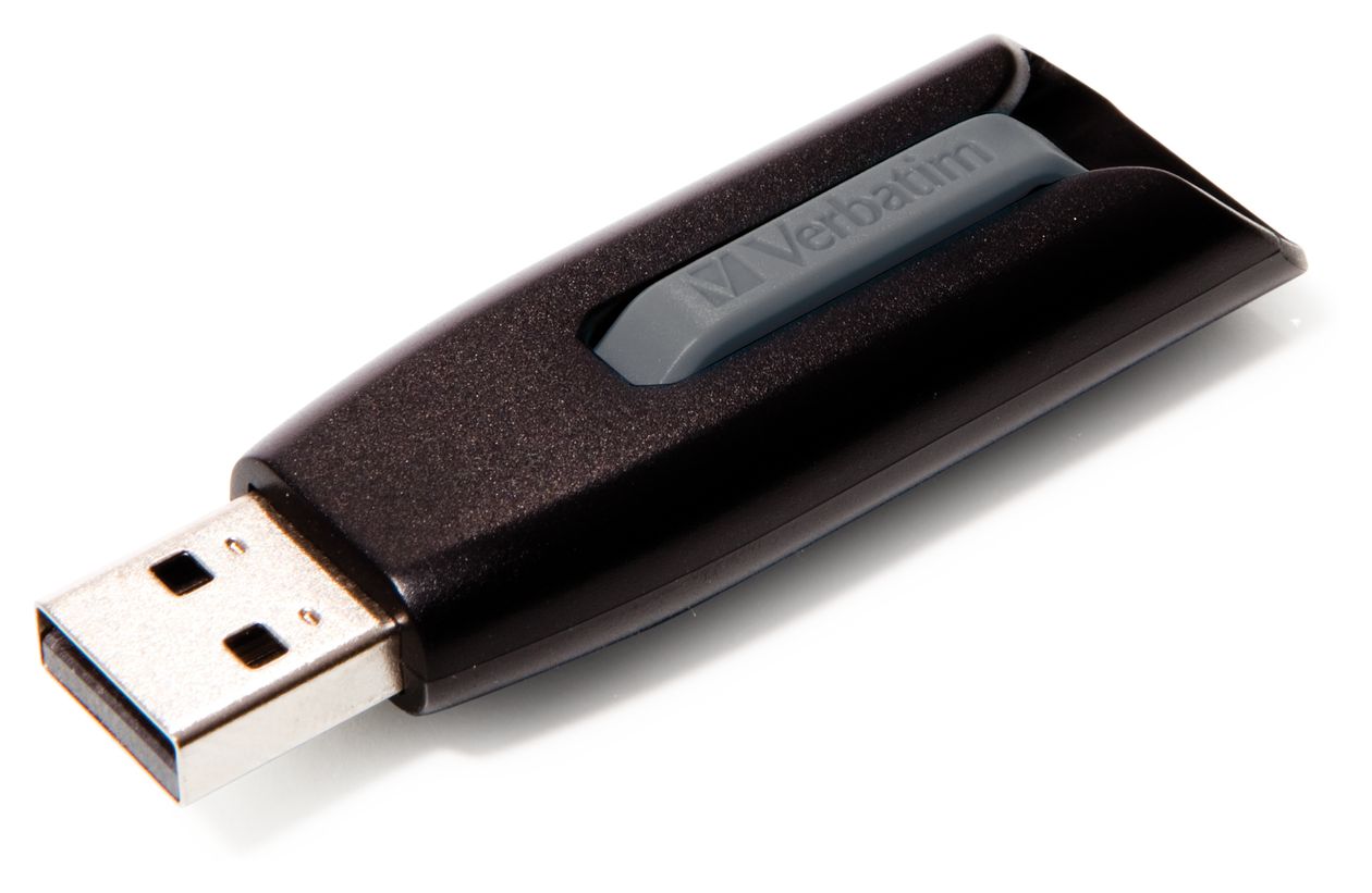 V3 USB Typ-A Stick 64 GB  (Schwarz, Grau) 