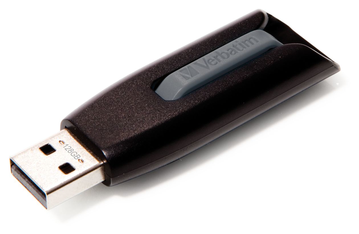 V3 USB Typ-A Stick 128 GB  (Schwarz) 