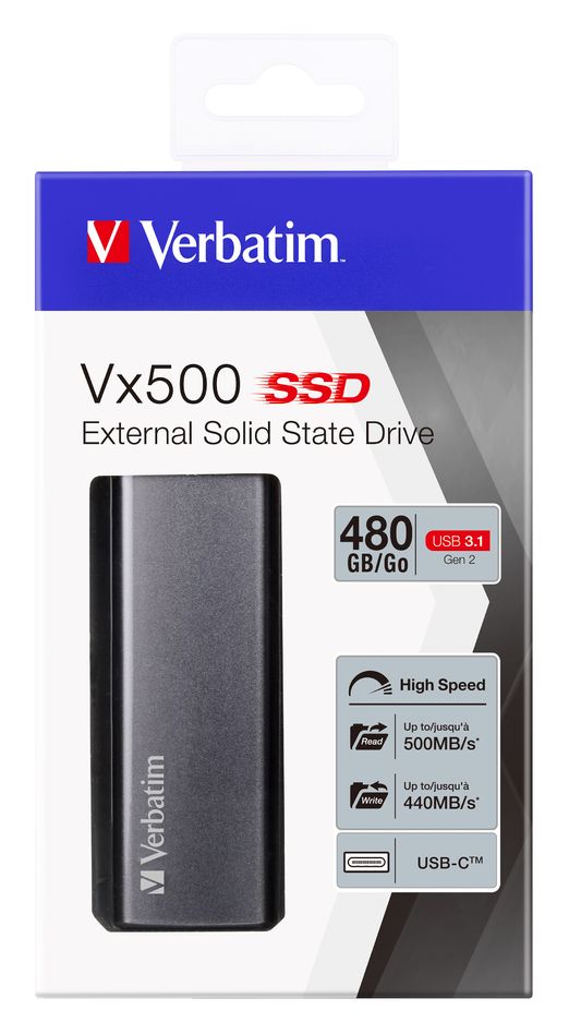 Vx500 480 GB SSD  (Silber) 