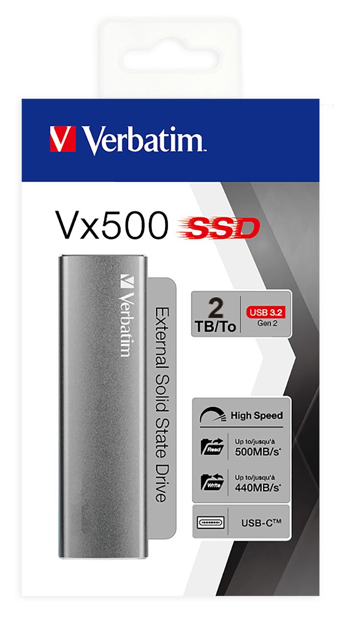 Vx500 2 TB SSD  (Silber) 