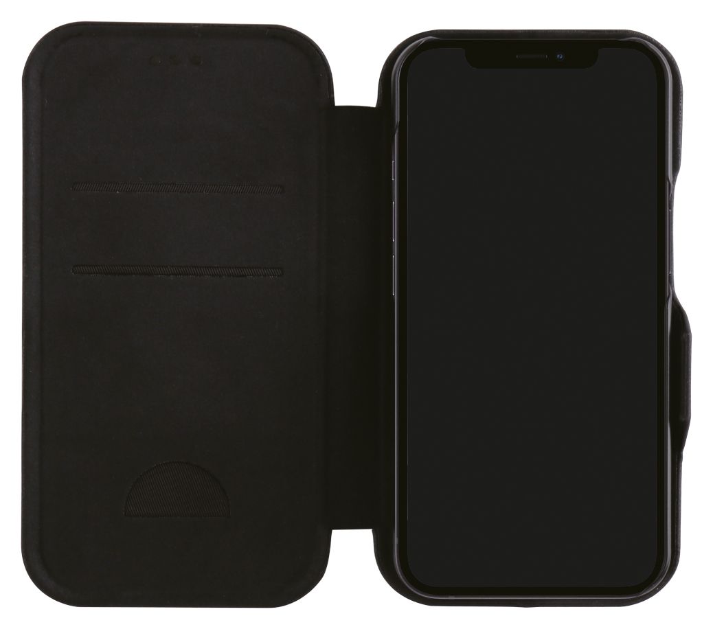 Casual Geldbörsenhülle für Apple iPhone 13 Pro  (Schwarz) 