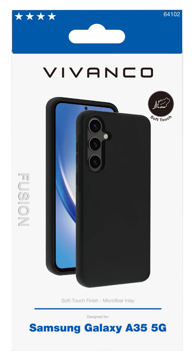 Fusion Cover Cover für Samsung Galaxy A34 5G  (Schwarz) 
