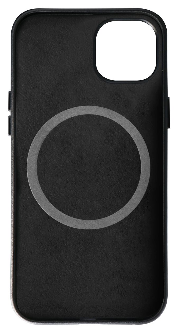 Mag Classic Cover für Apple iPhone 15  (Schwarz) 