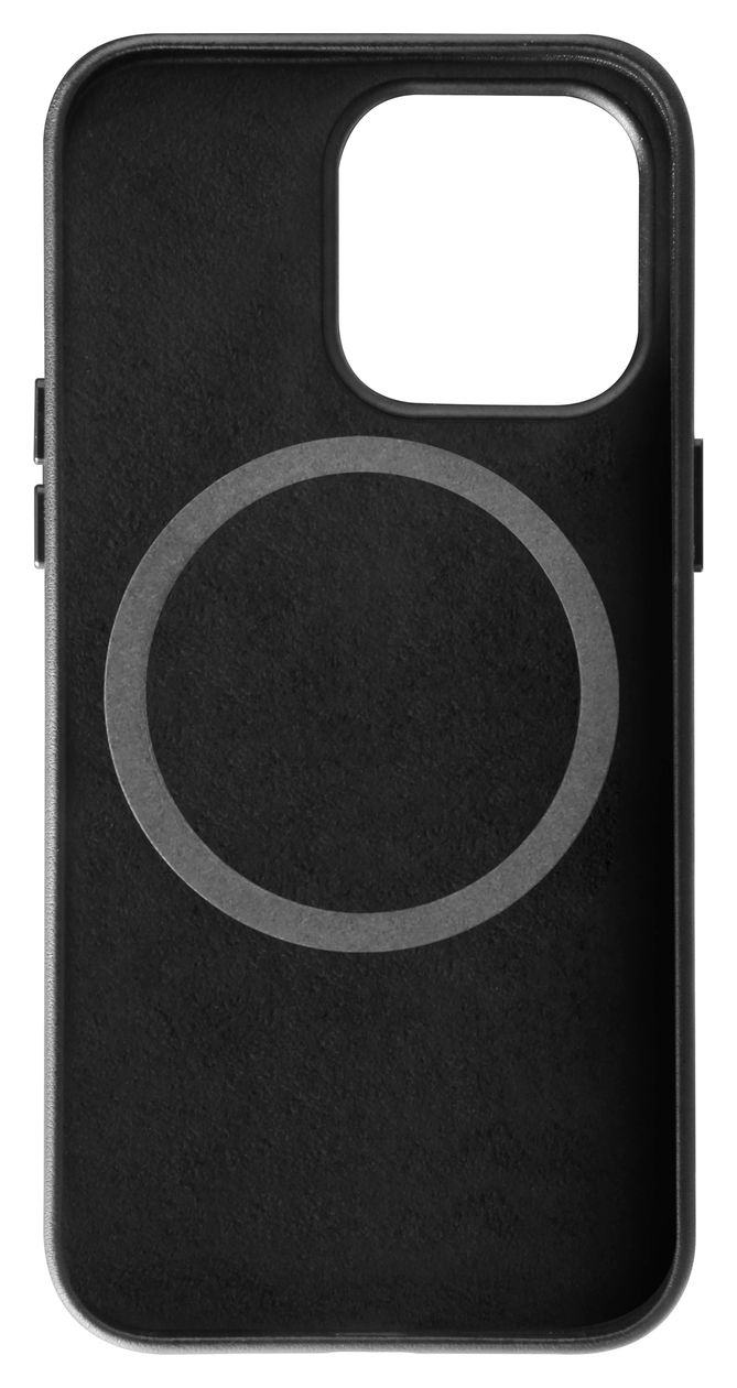 Mag Classic Cover für Apple iPhone 15 Pro  (Schwarz) 